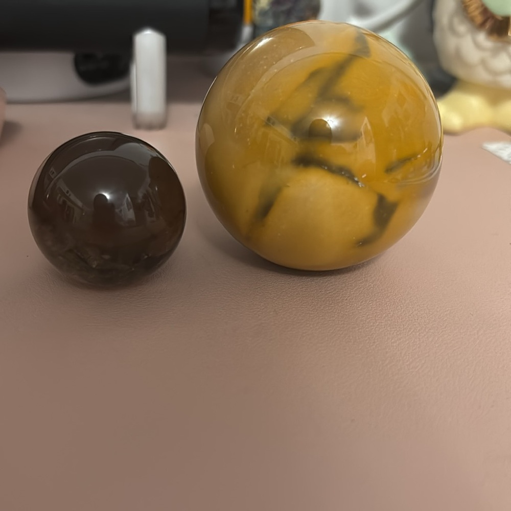 Mookaite Sphere 🧡🧡 - Picture 5 of 5
